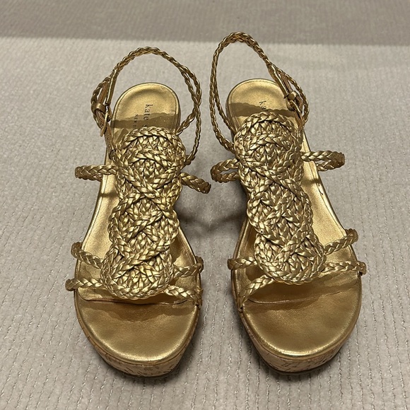 kate spade New York Gold Braid Platform Sandals
Size 6.5 - Picture 2 of 6